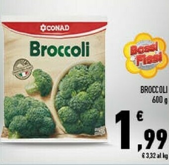Conad Broccoli offerta
