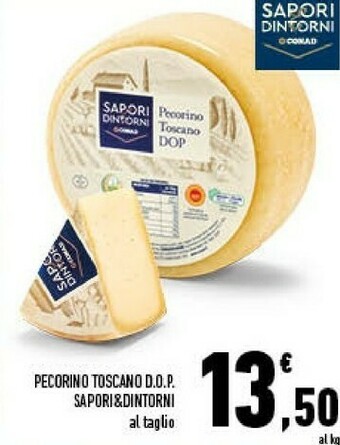 Conad Conad sapori dintorni pecorino toscano dop offerta