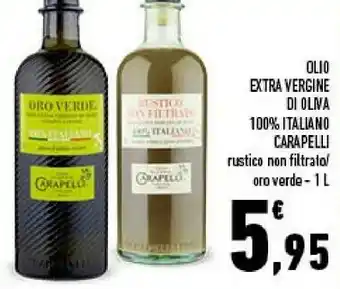 Conad Olio extra vergine di oliva 100% italiano offerta