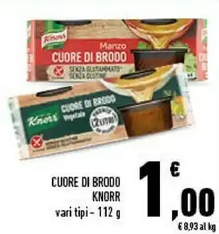 Conad Cuore di brodo manzo 112 g(ml) offerta