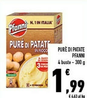 Conad Purè di patate in fiocchi offerta