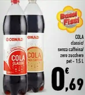 Conad Conad cola classic offerta