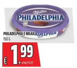 Coop Philadelphia e milka offerta