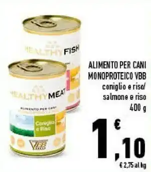 Conad Alimento per cani monoproteico vbb offerta
