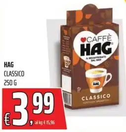 Coop Hag classico offerta