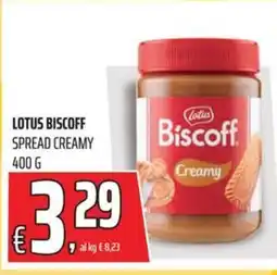 Coop Lotus biscoff spread creamy offerta