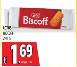 Coop Lotus biscoff offerta