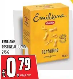 Coop Emiliane pastine all'uovo offerta