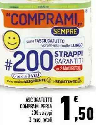 Conad Comprami asciugatutto offerta