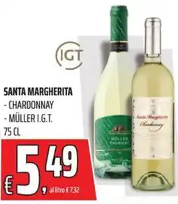 Coop Santa margherita chardonnay e müller i.g.t. offerta