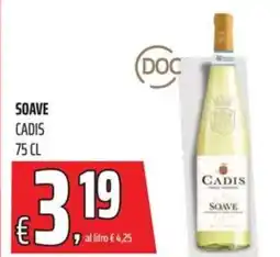 Coop Soave cadis offerta