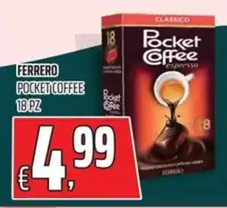 Coop Ferrero pocket coffee offerta