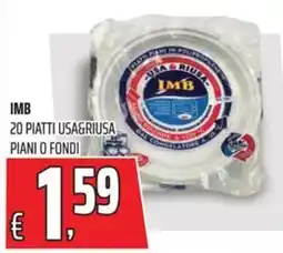 Coop IMB 20 piatti usa&riusa piani o fondi offerta