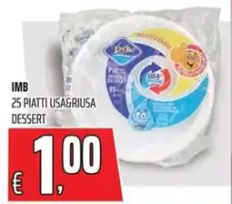 Coop IMB 25 piatti usa&riusa dessert offerta