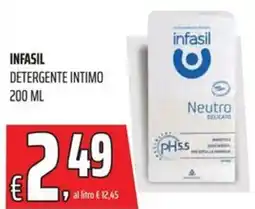 Coop Infasil detergente intimo offerta