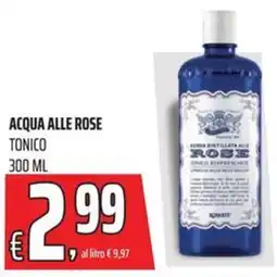 Coop Acqua alle rose tonico offerta