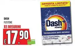 Coop Dash fustone offerta