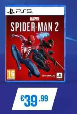 Unieuro PS5 Spider-man 2 offerta