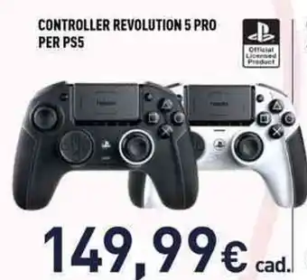 Unieuro Controller revolution 5 pro per PS5 offerta