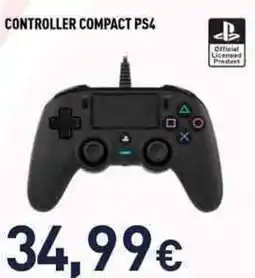 Unieuro Controller compact PS4 offerta
