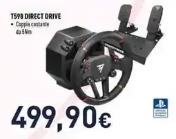 Unieuro Thrustmaster T598 direct drive offerta