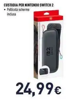 Unieuro Custodia per nintendo switch 2 offerta