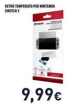 Unieuro Vetro temperato per nintendo switch 2 offerta