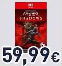 Unieuro Assassins creed shadows offerta