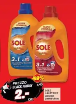 Risparmio Casa Sole lavatrice liquido offerta