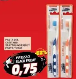 Risparmio Casa Pasta del capitano spazzolino family forte/medio offerta