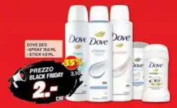 Risparmio Casa Dove deo spray e stick offerta