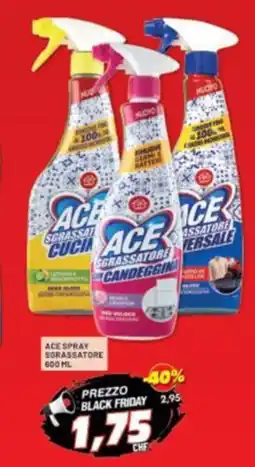 Risparmio Casa Ace spray sgrassatore offerta