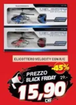 Risparmio Casa Elicottero velocity con r/c offerta