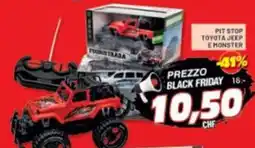 Risparmio Casa Pit stop toyota jeep e monster offerta