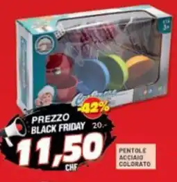 Risparmio Casa Pentole acciaio colorato offerta