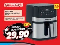 Risparmio Casa Necchi friggitrice adaria 4.5l digitale offerta