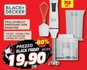 Risparmio Casa Black+ decker FRULLATORE KIT IMMERSIONE 750W ВХИВА 7500 offerta