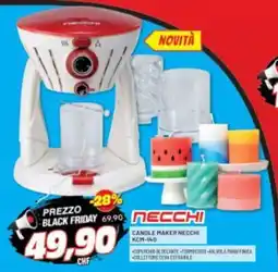 Risparmio Casa Candle maker necchi KCM-140 offerta