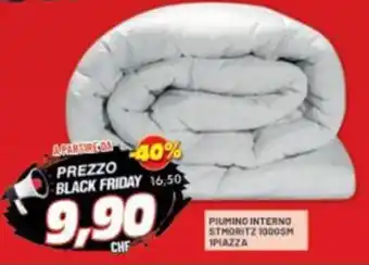 Risparmio Casa Piumino interno stmoritz 1000SM offerta