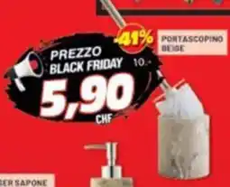 Risparmio Casa Portascopino beige offerta