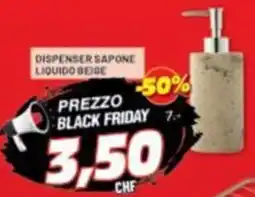 Risparmio Casa Dispenser sapone liquido beige offerta