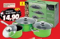 Risparmio Casa Batteria & pentole fiammetta offerta