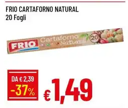Famila FRIO CARTAFORNO NATURAL offerta