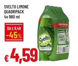 Famila Svelto Limone Quadripack offerta