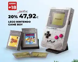 Extracoop Lego nintendo game boy offerta