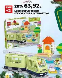Extracoop Lego duplo treno d'avventura interattivo offerta