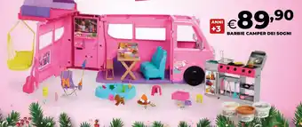 Barbie camper dei sogni