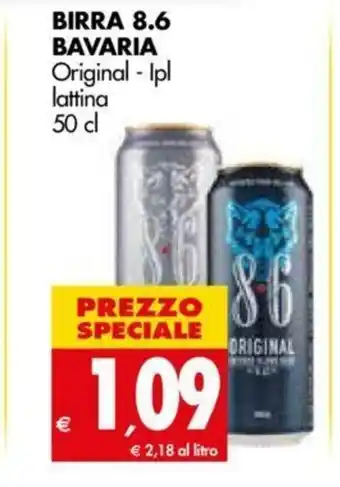 Birra 8.6 Bavaria 50cl