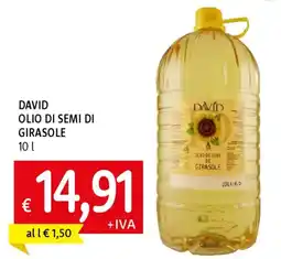 Famila David olio di semi di girasole offerta