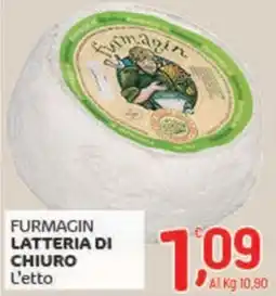Crai Furmagin LATTERIA DI CHIURO offerta